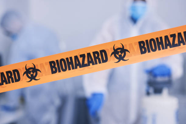 Professional Infectious Disease Decontamination technician working in Carson, CA